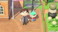 Characters are seen carrying weights (Image via Crossing channel)